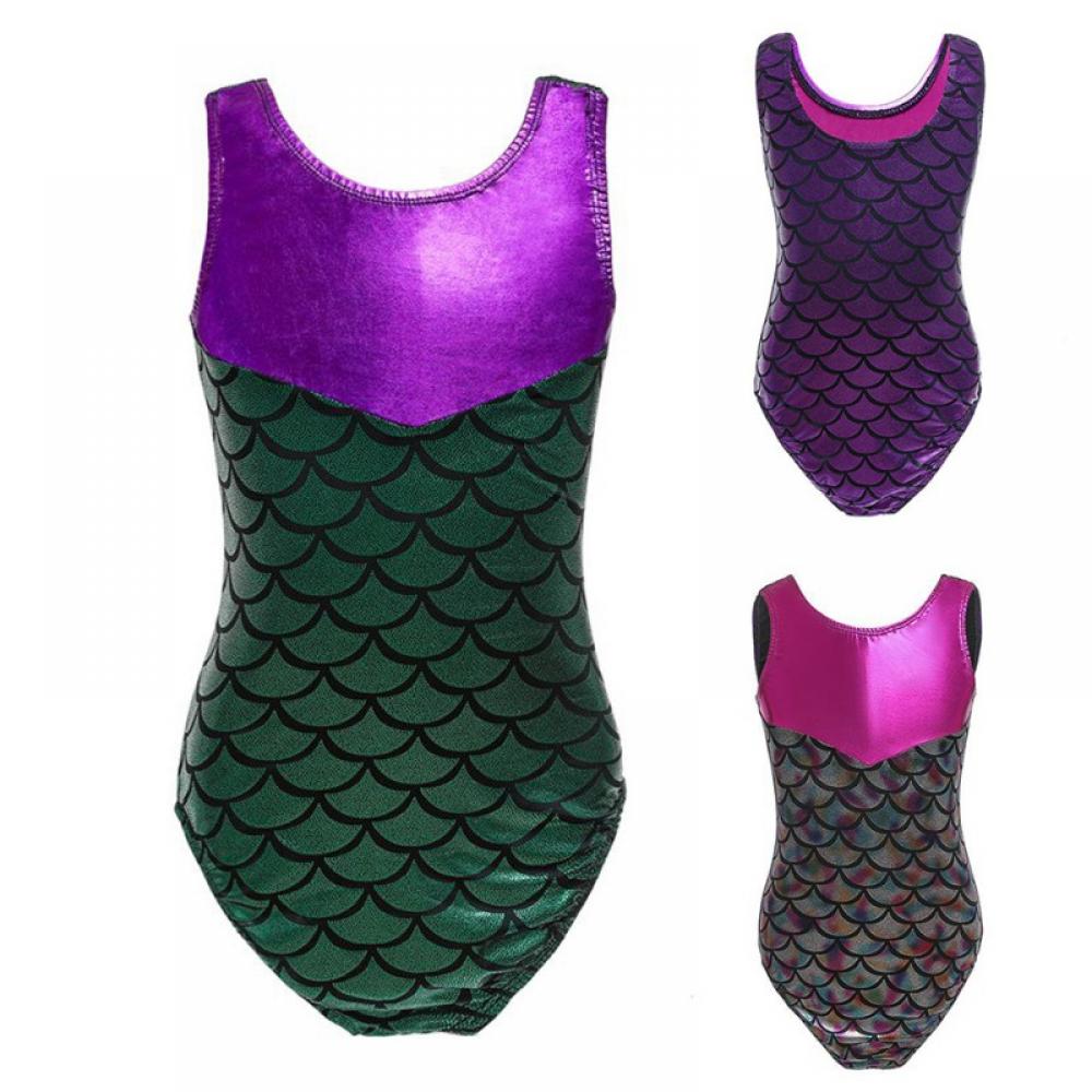Kids Girls Gymnastics Tank Top Leotard Dancewear New Designs and Prints Ages 3-12